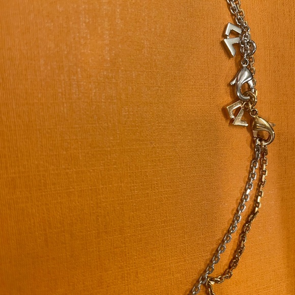 Louis Vuitton Swarovski Crystal Tiered Spiky Valentine Necklace - Picture 8 of 9